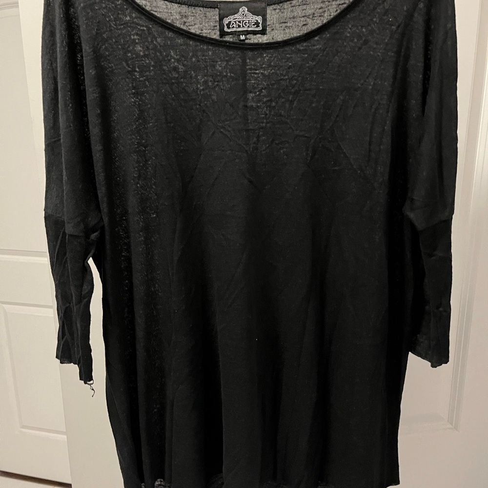Angie Women's Black Top